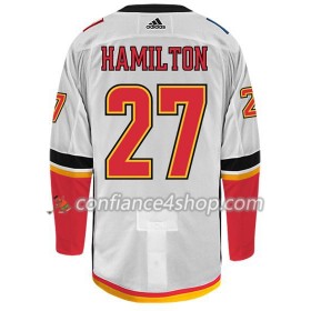 Adidas Maillot de Hockey Calgary Flames DOUGIE HAMILTON 27 Blanc Authentic - Homme